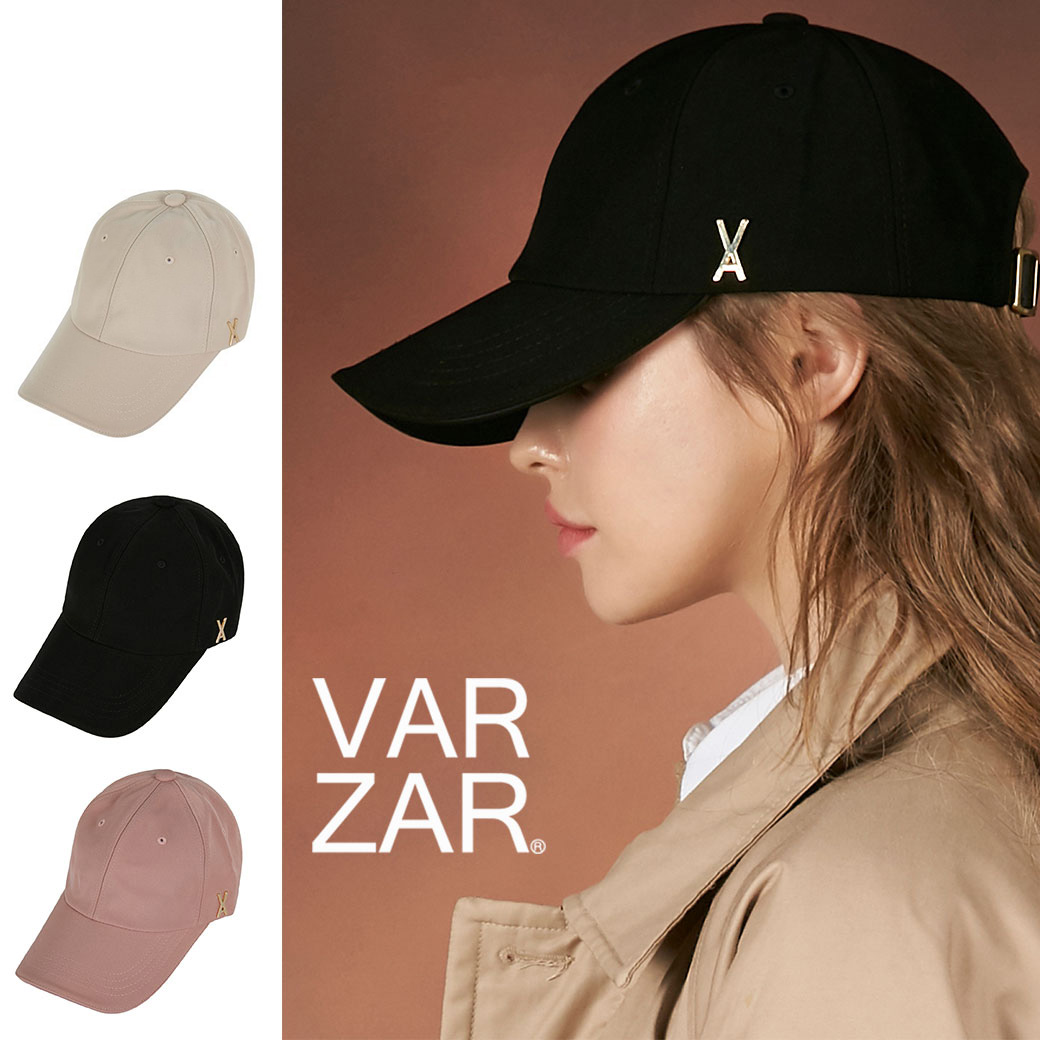【【クーポン対象】【国内発送/送料無料】VARZAR(バザール) Gold stud over fit ball cap (VAR636)  正規品 送料無料 韓国 キャップ 帽子 紫外線 レディース メンズ 人気 韓国ファッション varzar オールシーズン 韓国ブランド  K-POPアイドル愛用 ...