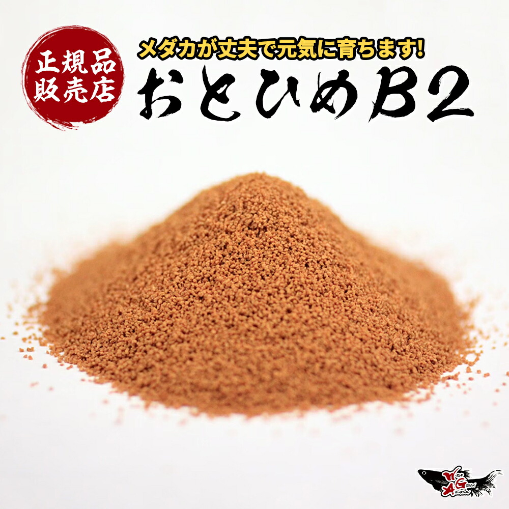 楽天市場】【100g～500g】メダカの餌 おとひめB2【送料無料】正規品販売店 日清丸紅飼料 めだか ミジンコ ゾウリムシ PSB と同梱包可能  生クロレラ同梱不可 : world green aquarium