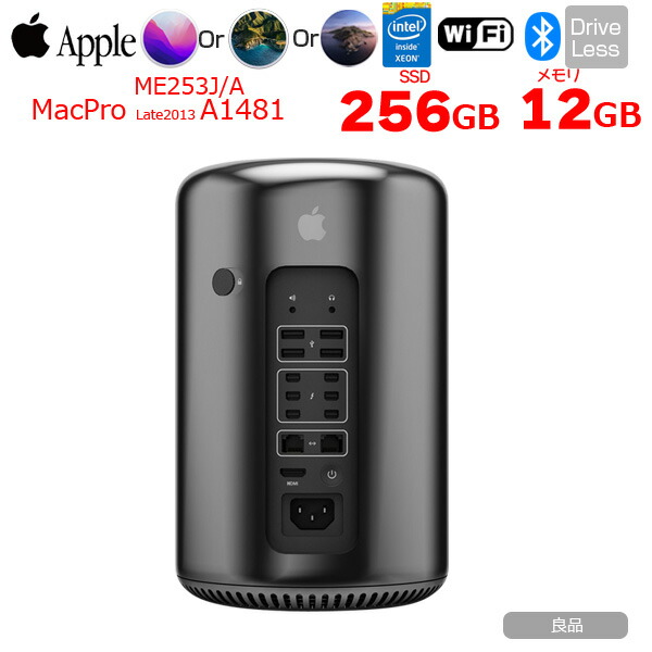 SALE／89%OFF】 〔中古〕Apple アップル Mac Pro Late 2013 ME253J A Xeon_E5 3.7GHz 12GB  SSD256GB 〔10.13 HighSierra〕〔344-ud〕