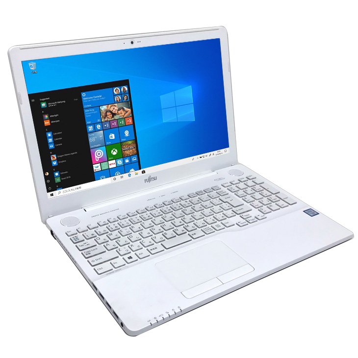 富士通 LIFEBOOK AH53 カメラ ノート 無線 Office 純箱 Win10 X 512GB