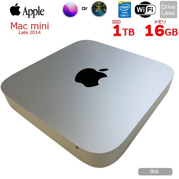 Apple - Mac mini Late2014 2017年10月購入 メモリ8G i5 HD Mac mini - Apple（日本）