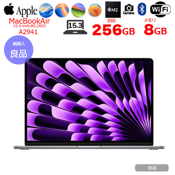 楽天市場】【未開封品】Apple MacBook Air 15.3inch MQKQ3J/A A2941
