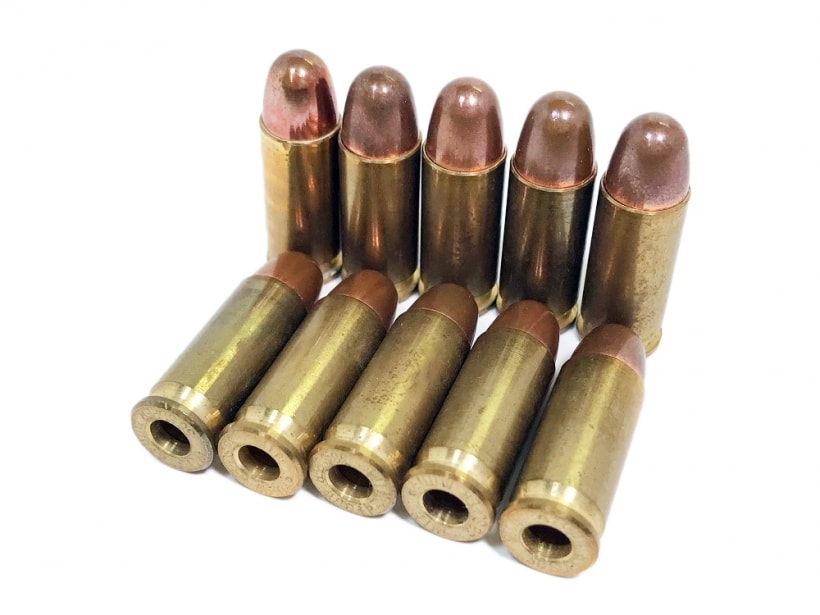 【中古】[MGC] .38スーパー ダミーカートリッジ ゴールド【ランクB・欠品なし】