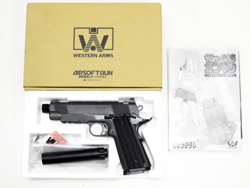 【中古】[ウエスタンアームズ] STI HOST SS 4.0 サイレンサーモデル ガスブローバックガン【ランクA・欠品なし】〔夏のボーナスで〕｜エアガンドットジェーピー