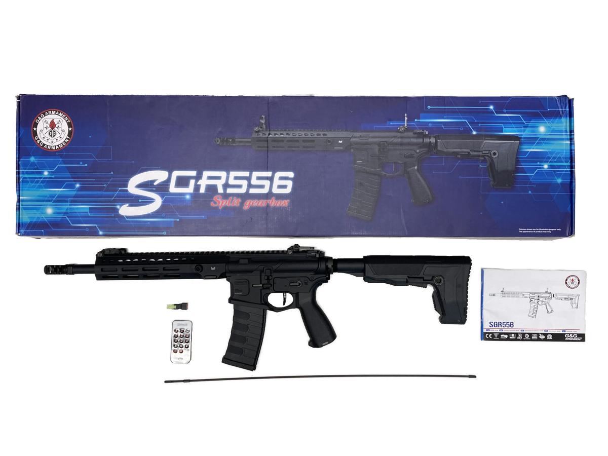 【中古】[G&G] SGR556 電動ガン TGR-SGR-556-BNB-NCM ブラック【ランクA・欠品なし】〔ゴールデンウィークに〕 35,737円
