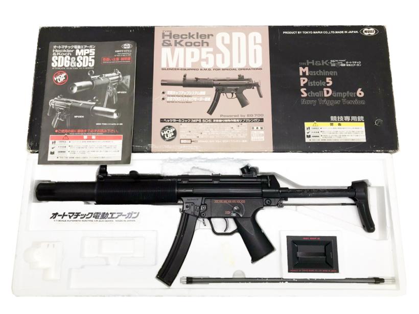 【新品 取寄ご対応】[東京マルイ] MP5 SD6 電動ガン｜エアガンドットジェーピー