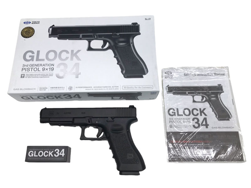 【新品 取寄ご対応】[東京マルイ] グロック34 ガスブローバックガン