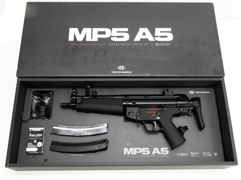 【中古】[東京マルイ] MP5A5 次世代電動ガン NEXT GENERATION A.E.G [2024年5月以降ロット] 【ランクB・欠品なし】｜エアガンドットジェーピー
