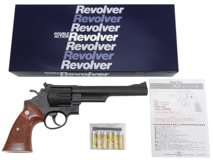 【中古】[タナカワークス] S&W M29 6.5インチ カウンターボアード ダーティーハリーモデル HW 発火モデルガン【未発火・ランクA・欠品なし】〔ゴールデンウィークに〕