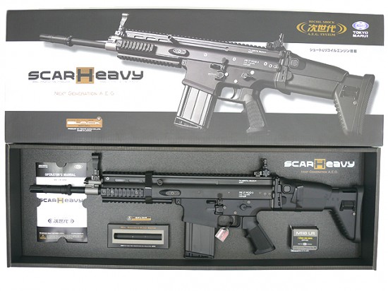 【新品 取寄ご対応】[東京マルイ] SCAR-H ブラック 次世代電動ガン