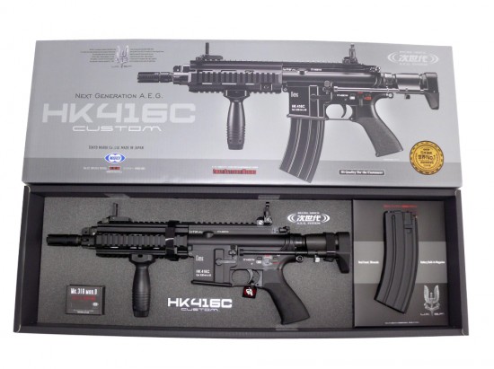 楽天市場】次世代電動ガン HK416C カスタム【東京マルイ】【電動ガン