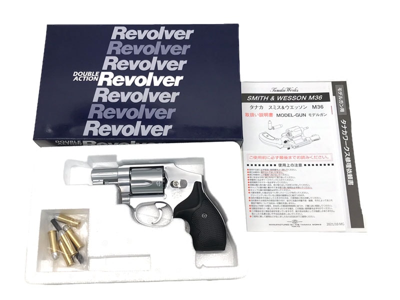 【中古】[タナカワークス] S&W M640センチニアル ステンレスフィニッシュ 2インチ Version2 発火モデルガン【未発火・ランクA・欠品なし】