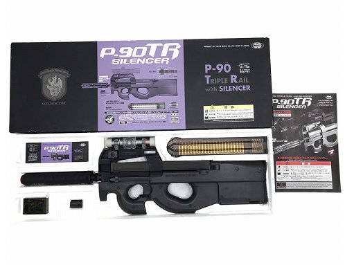 楽天市場】スタンダード電動ガン P90TR プロジェクト90トリプルレイル