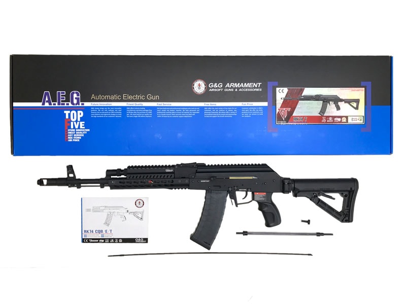 【外装カスタム】G&G RK74CQB 楽天市場】G&G RK74-CQB 東京マルイ BB弾も使用可 アサルト