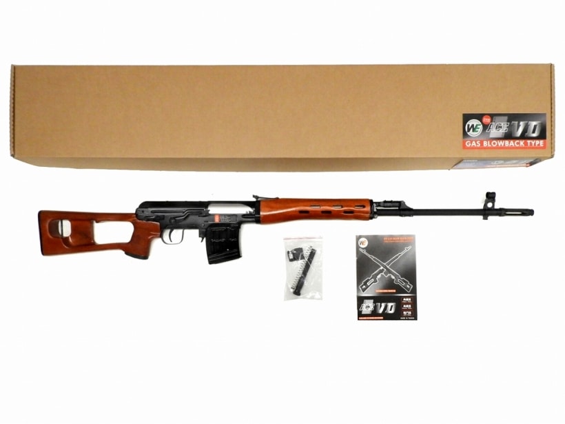 【新品 並行輸入品】[WE] ドラグノフ SVD アルミ&オリジナルウッドストック〔ゴールデンウィークに〕