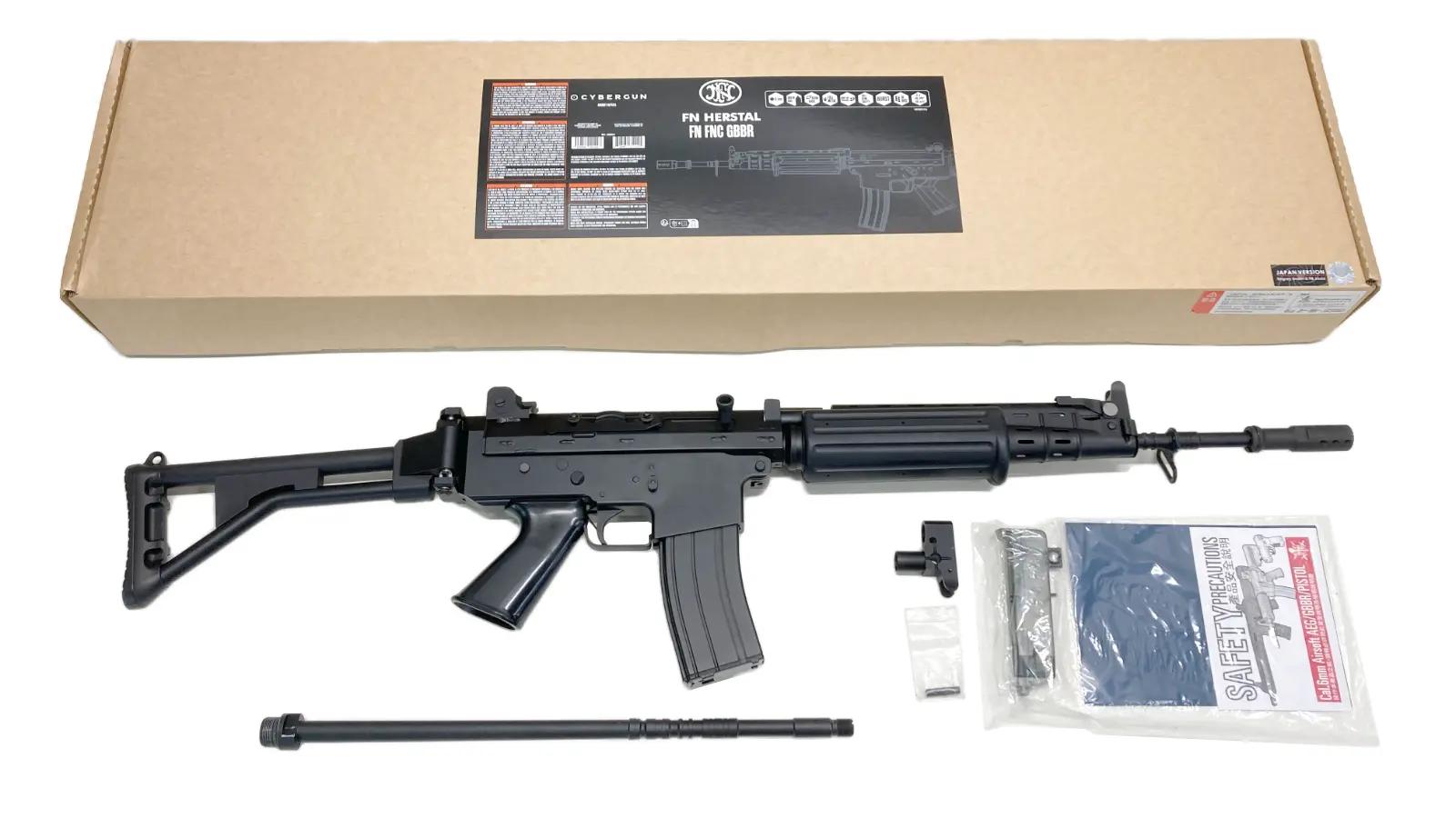 【中古】[VFC] FN FNC GBBR ガスブローバックガンライフル JP ver スチールアウターバレル＆フロントサイト組込【ランクA・画像の物が全てです(箱有)】〔夏のボーナスで〕｜エアガンドットジェーピー