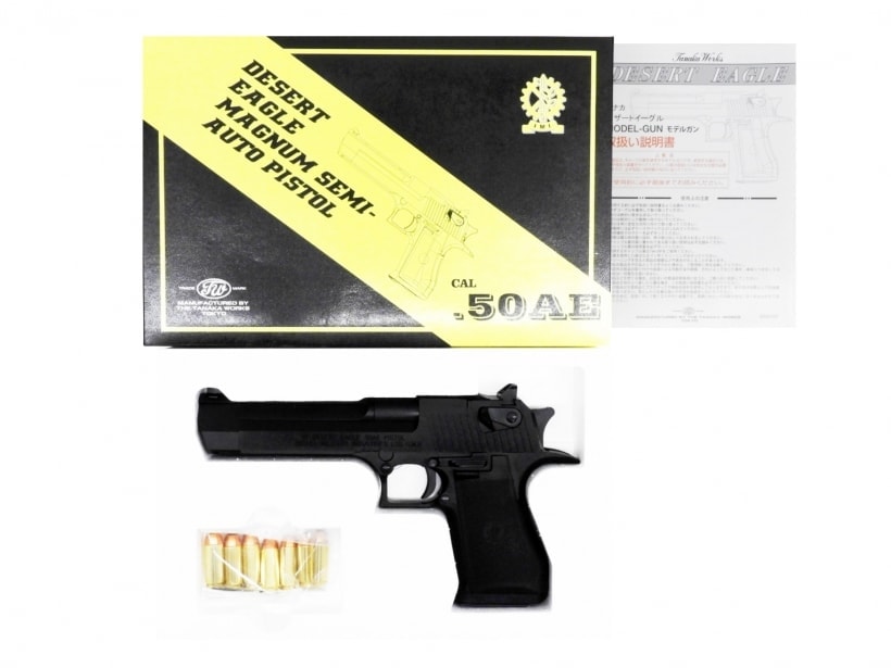 【中古】[タナカワークス] デザートイーグル .50AE HW 発火モデルガン【未発火・ランクA・欠品なし 箱に傷みあり】〔夏のボーナス！〕