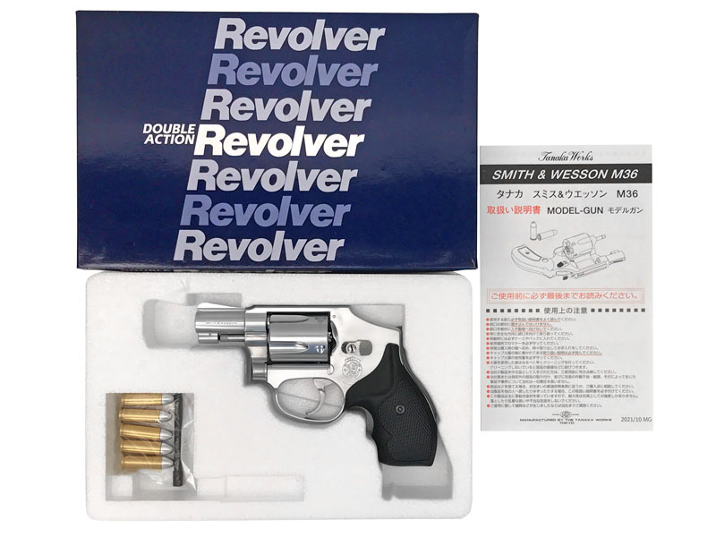 【中古】[タナカワークス] S&W M640センチニアル ステンレスフィニッシュ 2インチ Version2 発火モデルガン【未発火・ランクA・欠品なし】〔ゴールデンウィークに〕