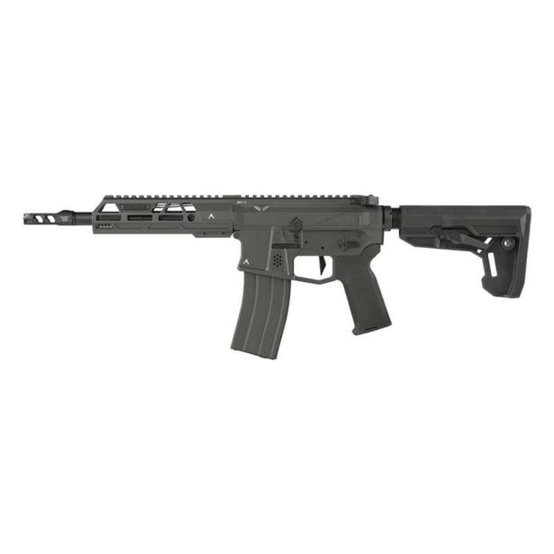【新品 取寄ご対応】[Aeroknox_DE Airsoft] AX__15 AR15 8.5inch ガスブローバックガンライフル スナイパーグレー A-des-g103a｜エアガンドットジェーピー