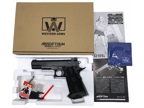 【中古】[ウエスタンアームズ] STI HEXTAC 5.0 DS ガスブローバックガン【ランクA・欠品なし 箱に傷みあり】〔夏のボーナスで〕｜エアガンドットジェーピー