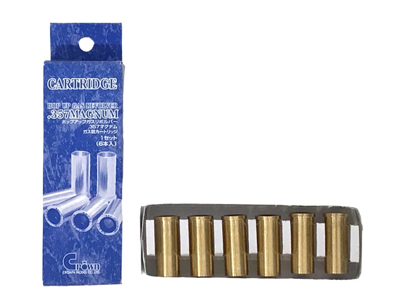 オーセンティックカートリッジ .357mag M586M686M19用 2セット クラウンモデル オーセンティック カートリッジ M19 M586 M686用