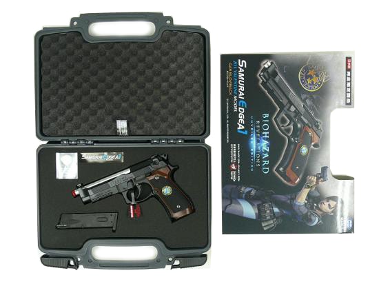 【中古】[東京マルイ] サムライエッジA1 ジル・バレンタインモデル ガスブローバックガン【ランクA・欠品なし】〔おうちハロウィンに〕画像