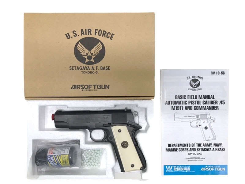 ウエスタンアームズWA M1911ゲッタウェイ　ガンブラック　コルトガバメント SSクーポン】WA【コルト】M1911 ゲッタウェイ ガンブラックver