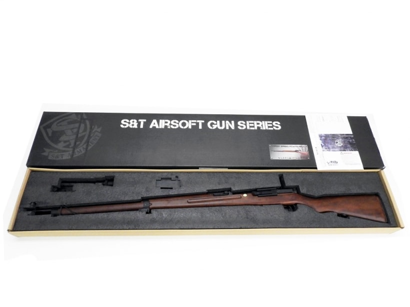 【中古】[S&T] 九七式狙撃銃 エアーコッキングライフル【ランクA・欠品なし 箱に傷みあり】〔ゴールデンウィークに〕