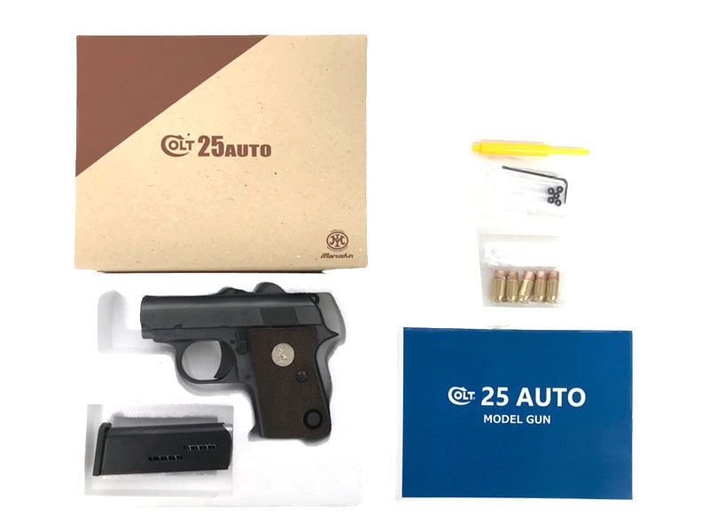 【中古】[マルシン] コルト 25オート 発火モデルガン 2023リニューアルver. 完成品 エクセレントHW【未発火・ランクA・欠品なし】