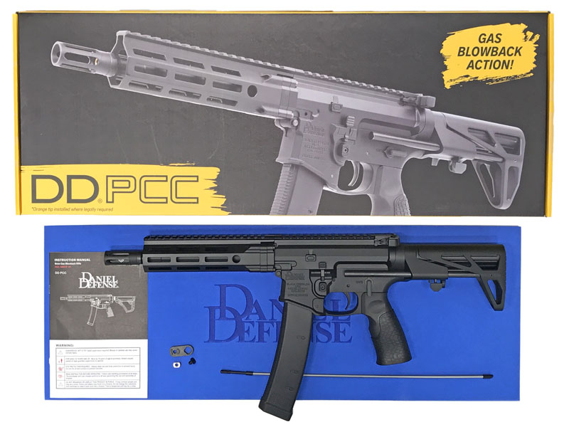 【楽天市場】【新品】[EMG_DE Airsoft] Daniel Defense DD PCC PDW ガスブローバックガンライフル ...