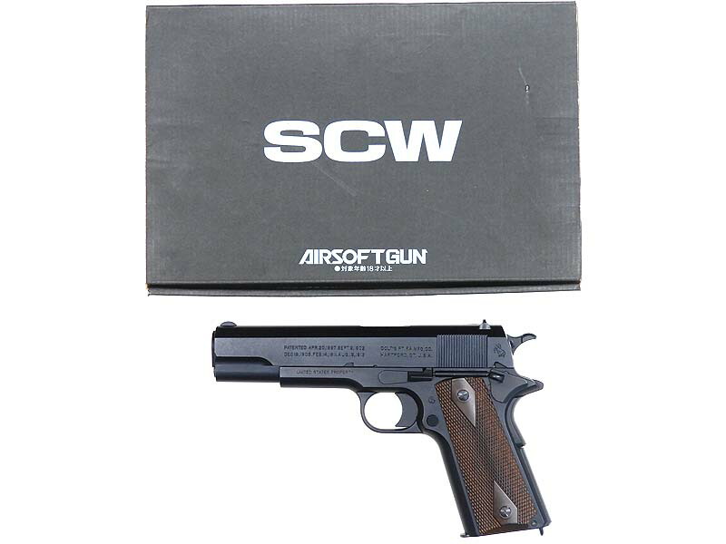 楽天市場】[WA] コルト M1911 U.S.ARMY ロイヤルブルー SCW1 HW ガスブローバック/[中古] ランクB/欠品なし /ガスガン  : エアガンドットジェーピー