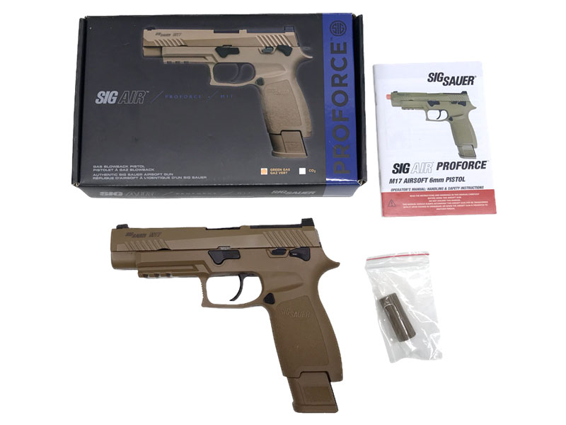 楽天市場】[VFC_SIG Airsoft] P320-M17 ガスブローバック TAN/[新品]/新品です/ガスガン : エアガンドットジェーピー