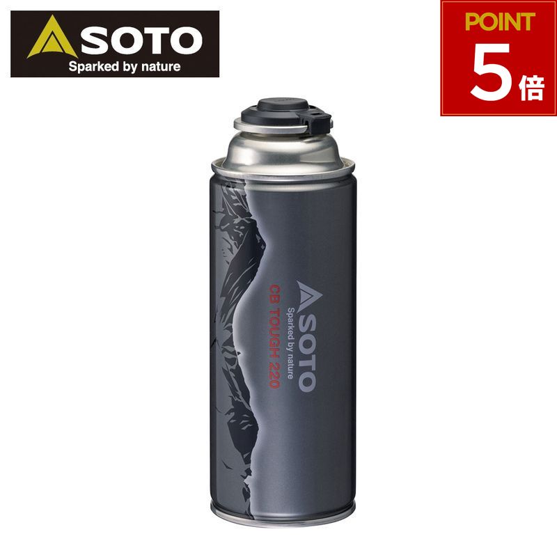 SOTO コンパクトバーナー 5缶付き SOTO ソト(SOTO) 日本製 シングルバーナー レギュレーター搭載