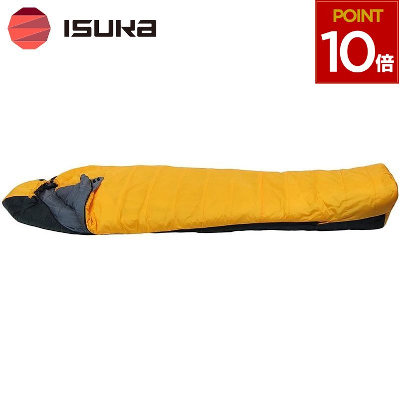 ☆送料無料 ISUKA イスカ パトロール 600 944 楽天市場】ISUKA イスカ 寝袋 シュラフ 3シーズン 2℃ 2度