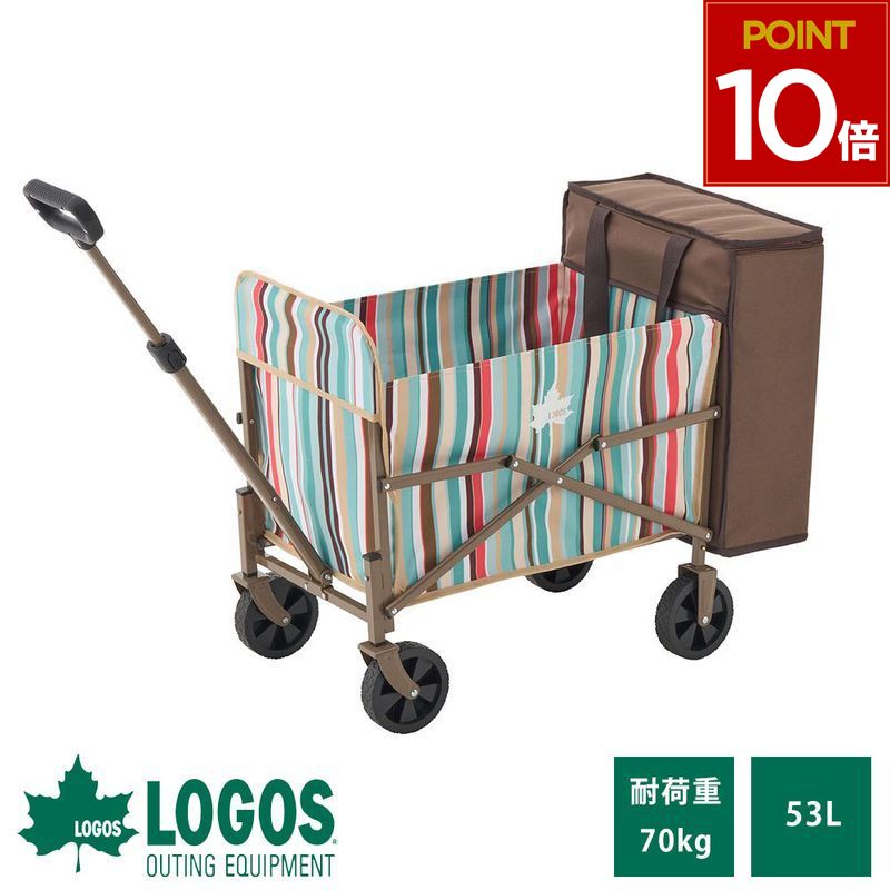 楽天市場】ロゴスTradcanvas 丸洗い長いモノOKキャリーカート LOGOS