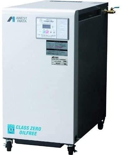 アネスト岩田 スクロールコンプレッサ パッケージ オイルフリータイプ 50Hz 東日本モデル SLP-07EE M5 4538995479076 [メーカー直送]｜WHATNOT
