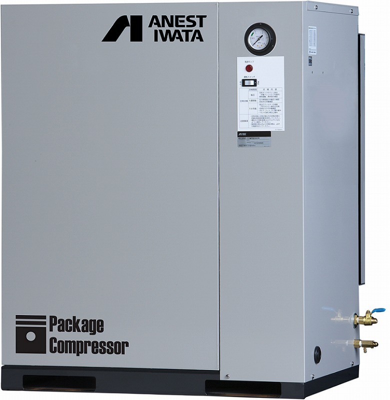 アネスト岩田 レシプロコンプレッサ パッケージ オイルタイプ 50Hz 東日本モデル CLP15EF-8.5 M5 4538995483608 [メーカー直送]