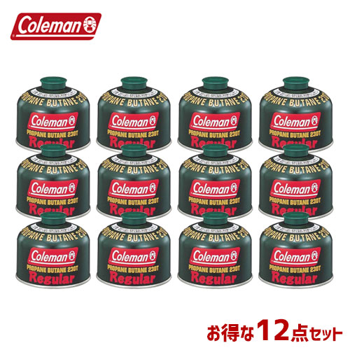 クーポン利用で最大1500円割引！CM 5103A230T [12個セット！まとめ買い] 純正LPガス燃料[Tタイプ]230g 〔コールマン/Coleman〕