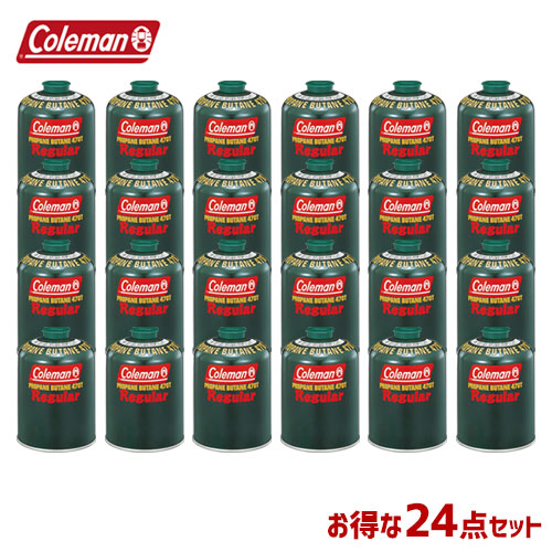 クーポン利用で最大1500円割引！CM 5103A470T [24個セット！まとめ買い] 純正LPガス燃料[Tタイプ]470g 〔コールマン/Coleman〕