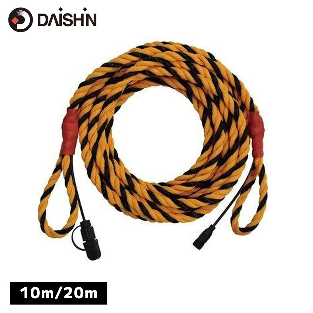 Tora Rope 【楽天市場】トラロープ 標識ロープ 大進 DAISHIN TORA ROPE LEDトラロープ 10m 単体 DLTR-TL10 20m ...