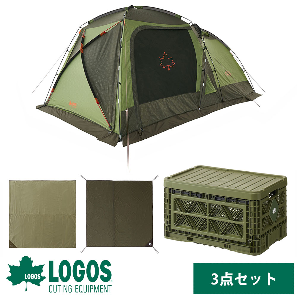 アウトドア テント/タープ 【楽天市場】ロゴス テント 2ルーム logos おしゃれ セット テント 