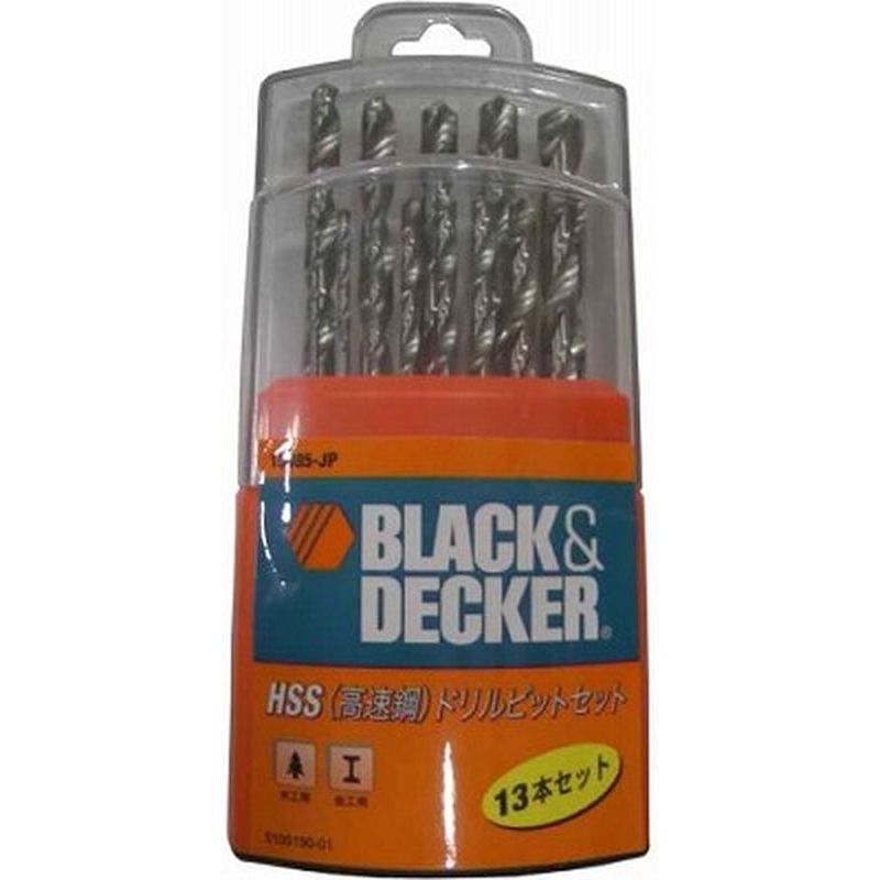 楽天市場】ブラックアンドデッカー BLACK&DECKER 23pcsドリル