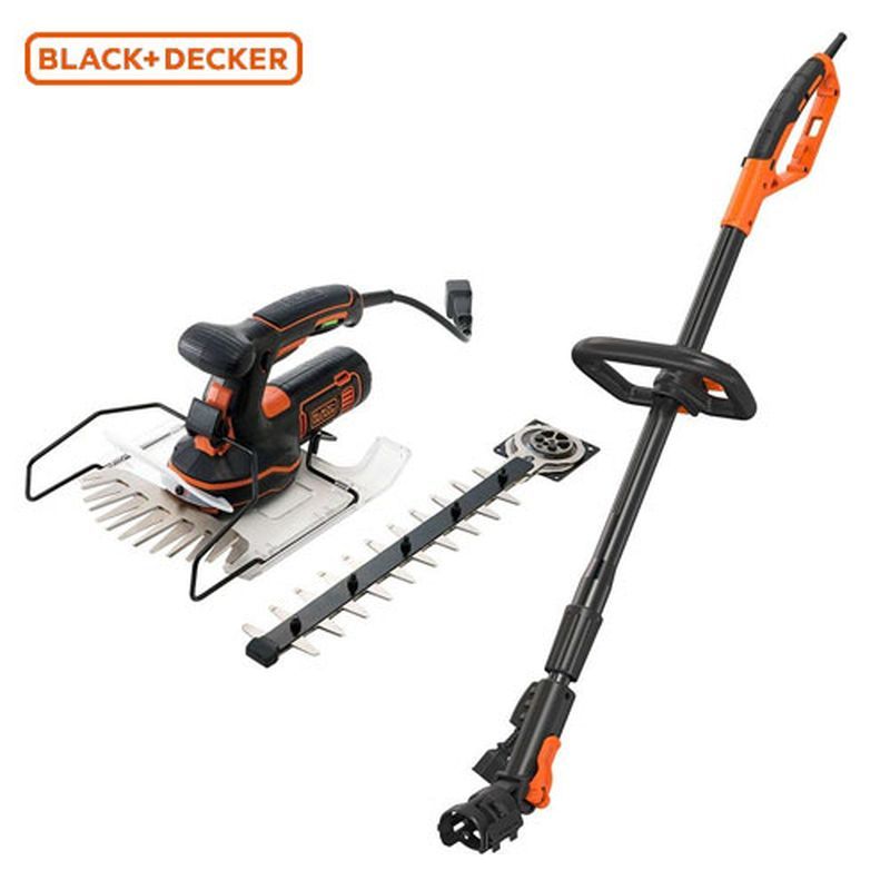 ブラックアンドデッカー BLACK&DECKER コード式 5in1ポールヘッジ&芝生バリカン GPSH1000