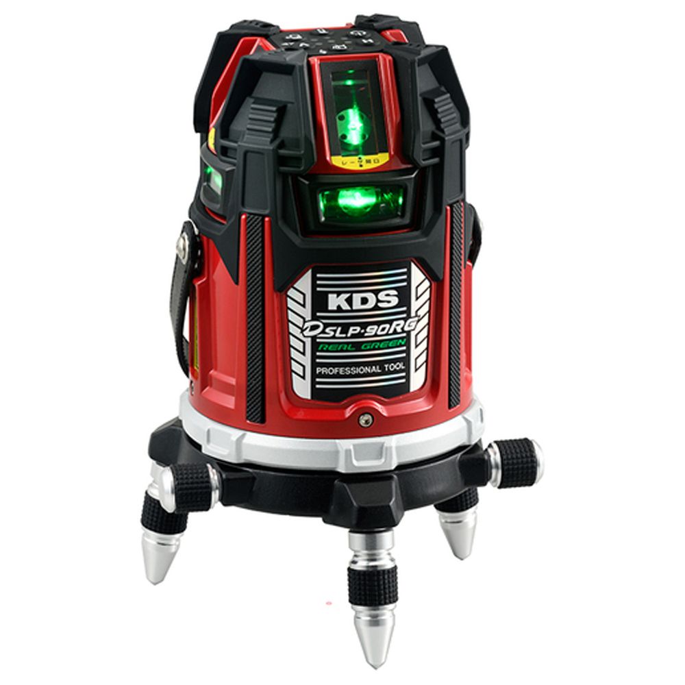 シンワ測定 スピニングレーザー HV-3 グリーン デジタル受光器付 70821