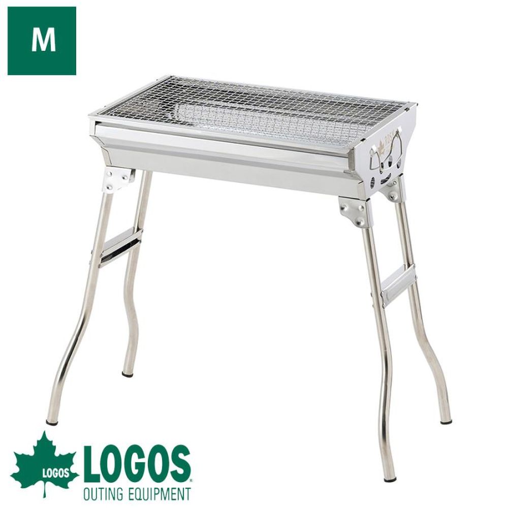 楽天市場】ロゴス logos バーベキューコンロ Lサイズ 折りたたみ
