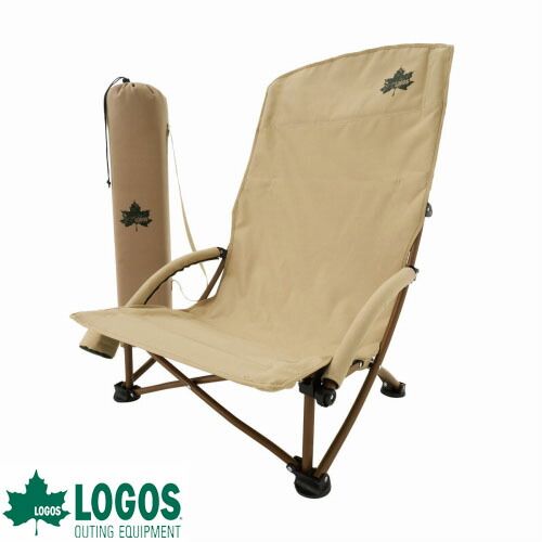 ロゴス　折りたたみチェア/クッションカバー付 楽天市場】ロゴス チェア チェアカバー カバー クッション