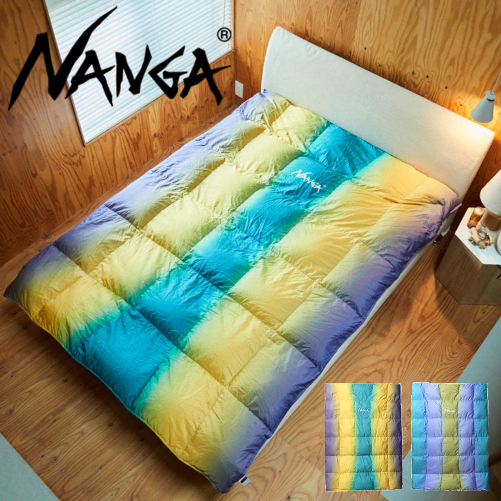 楽天市場】ナンガ NANGA ブランケット ロゴ STARRY SKY BLANKET
