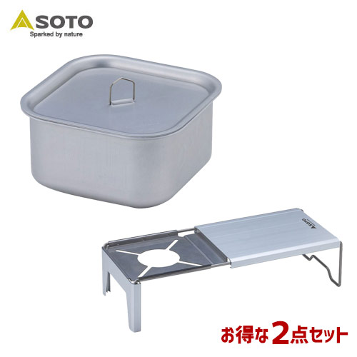 アウトドア ストーブ/コンロ 楽天市場】SOTO ソト クッカーセット クッカー セット ナビゲーター 