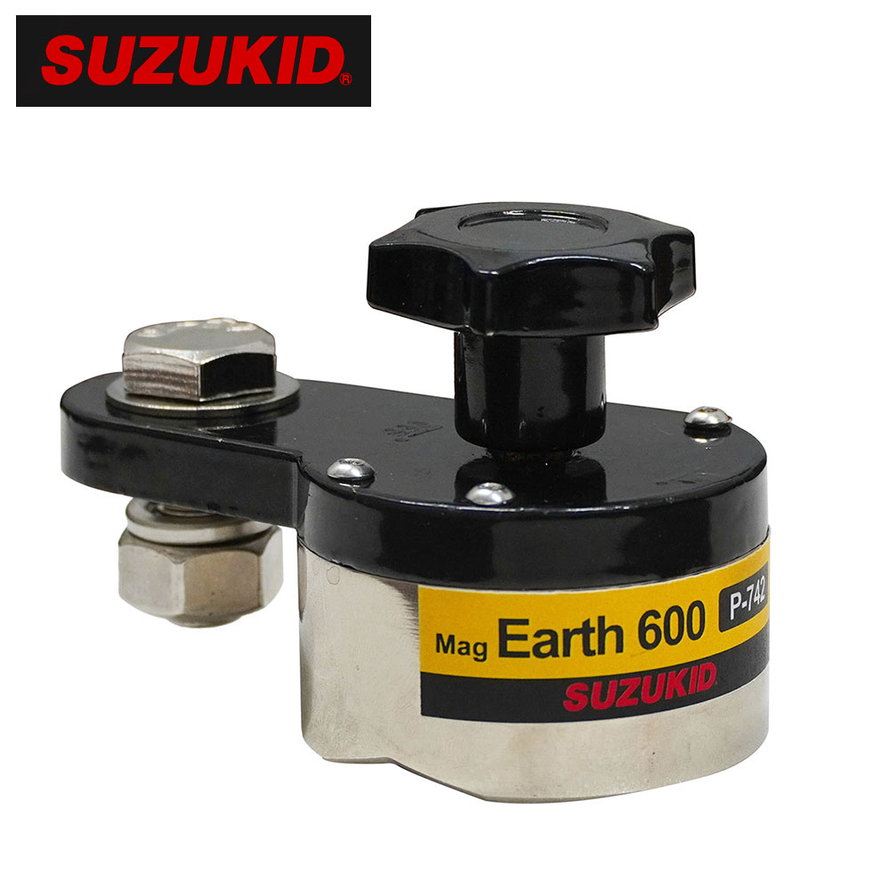 スター電器製造 スズキッド SUZUKID アース マグネット式アース マグアース600 95mm×55mm×62mm マグアース 溶接作業用強磁力マグネット 溶接作業 溶接用アクセサリー P-742 4991945035928 9,930円