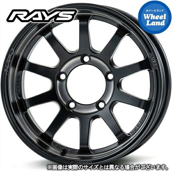 ジムニーシエラ　レイズ　RAYS ALAP-J 16インチ RAYS】鍛造の堅牢性と軽さを待望の16インチで味わう「A・LAP‐07X